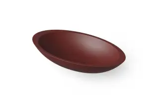 Dea Design Раковина чаша 60x35x10,5h см, Solid Surface, цвет: red wine DD9005 600 17