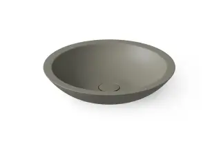 Dea Design Раковина чаша d51,5x10,5h см, Solid Surface, цвет: light grey DD9004 515 4