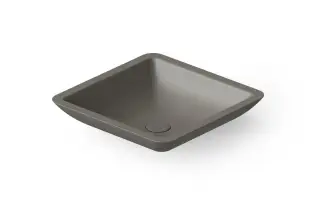 Dea Design Раковина чаша 42,5x42,5x10,5h см, Solid Surface, цвет: grey DD9003 425 3