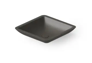 Dea Design Раковина чаша 42,5x42,5x10,5h см, Solid Surface, цвет: graphite DD9003 425 5
