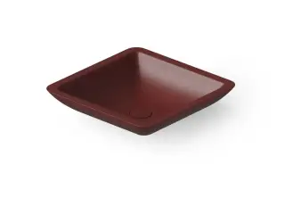 Dea Design Раковина чаша 42,5x42,5x10,5h см, Solid Surface, цвет: red wine DD9003 425 17