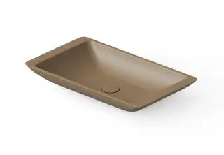 Dea Design Раковина чаша 60x35x9h см, Solid Surface, цвет: light camel DD9002 600 2