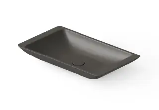 Dea Design Раковина чаша 60x35x9h см, Solid Surface, цвет: graphite DD9002 600 5