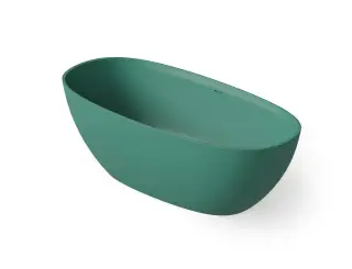Dea Design Edge Ванна из Solid Surface отдельностоящая 140x72 см, цвет: green DD8928 1400 10