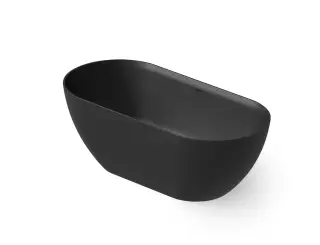 Dea Design Edge Ванна из Solid Surface отдельностоящая 160x75 см, цвет: black DD8919 1600 16