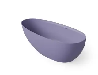 Dea Design Edge Ванна из Solid Surface отдельностоящая 150x76 см, цвет: lilac DD8908 1500 14