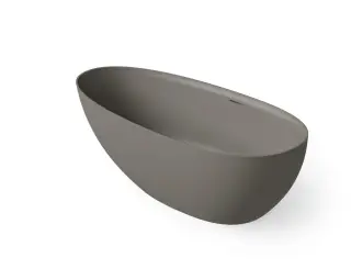 Dea Design Edge Ванна из Solid Surface отдельностоящая 130x76 см, цвет: grey DD8908 1300 3