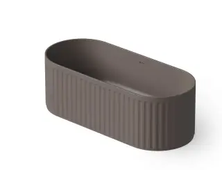 Dea Design Stripes Ванна из Solid Surface отдельностоящая 170x72 см, цвет: grey brown DD8804 1700 6