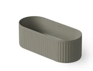 Dea Design Stripes Ванна из Solid Surface отдельностоящая 170x72 см, цвет: light grey DD8804 1700 4