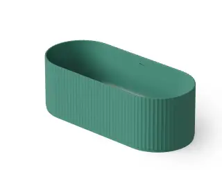 Dea Design Stripes Ванна из Solid Surface отдельностоящая 170x72 см, цвет: green DD8803 1700 10