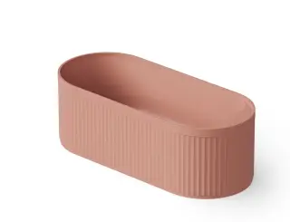 Dea Design Stripes Ванна из Solid Surface отдельностоящая 171x72 см, цвет: lotus DD8801 1710 13