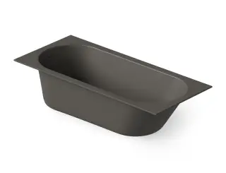Dea Design Ease Ванна из Solid Surface, встраиваемая 180x80 см, цвет: graphite DD8676 1800 5