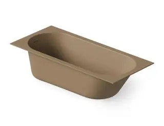 Dea Design Ease Ванна из Solid Surface, встраиваемая 170x75 см, цвет: light camel DD8676 1700 2