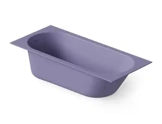 Dea Design Ease Ванна из Solid Surface, встраиваемая 170x75 см, цвет: lilac DD8676 1700 14