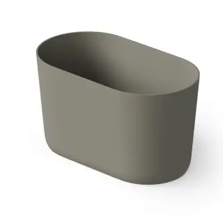 Dea Design Single Ванна из Solid Surface отдельностоящая 135x75 см, цвет: light grey DD8673 1350 4