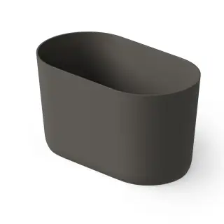 Dea Design Single Ванна из Solid Surface отдельностоящая 135x75 см, цвет: graphite DD8673 1350 5