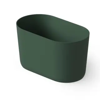 Dea Design Single Ванна из Solid Surface отдельностоящая 135x75 см, цвет: dark green DD8673 1350 11