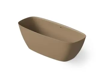 Dea Design Edge Ванна из Solid Surface отдельностоящая 170x72 см, цвет: light camel DD8671 1700 2