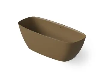 Dea Design Edge Ванна из Solid Surface отдельностоящая 170x72 см, цвет: dark camel DD8671 1700 1