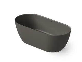 Dea Design Edge Ванна из Solid Surface отдельностоящая 150x75 см, цвет: graphite DD8670 1500 5