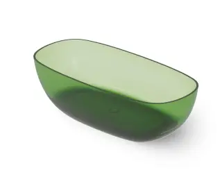 Dea Design Modern Ванна из Glasstech отдельностоящая 180x85 см, цвет: emerald DD8666 1800 R3