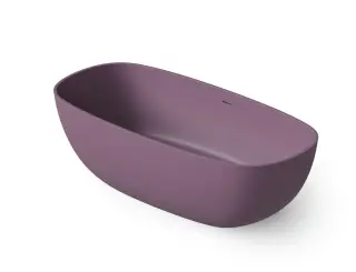Dea Design Modern Ванна из Solid Surface отдельностоящая 150x76 см, цвет: lavender DD8666 1620 8