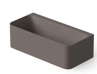 Dea Design Modern Ванна из Solid Surface отдельностоящая 160x80 см, цвет: grey brown DD8665 1600 6