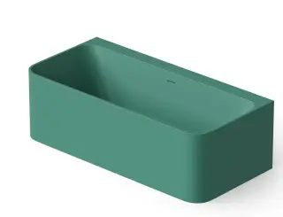 Dea Design Modern Ванна из Solid Surface отдельностоящая 160x80 см, цвет: green DD8665 1600 10