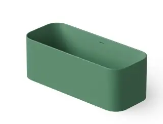 Dea Design Soul Ванна из Solid Surface отдельностоящая 170x70 см, цвет: sage DD8658 1700 9