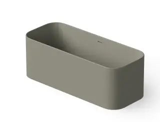 Dea Design Soul Ванна из Solid Surface отдельностоящая 170x70 см, цвет: light grey DD8658 1700 4