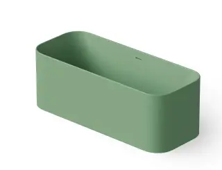 Dea Design Soul Ванна из Solid Surface отдельностоящая 170x70 см, цвет: mint DD8658 1700 12
