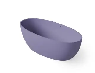 Dea Design Nature Ванна из Solid Surface отдельностоящая 170x80 см, цвет: lilac DD8647 1700 14