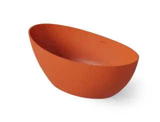 Dea Design Elegant Ванна из Solid Surface отдельностоящая 180x90 см, цвет: orange DD8643 1800 7