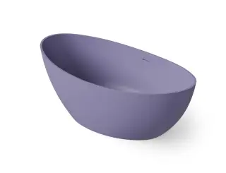 Dea Design Elegant Ванна из Solid Surface отдельностоящая 160x80 см, цвет: lilac DD8643 1600 14
