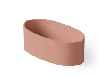 Dea Design Nature Ванна из Solid Surface отдельностоящая 162x82 см, цвет: lotus DD8640 1620 13