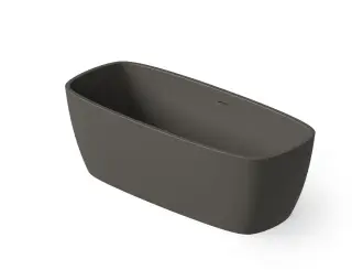 Dea Design Soul Ванна из Solid Surface отдельностоящая 170x72 см, цвет: graphite DD8632 1700 5
