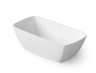 Dea Design Modern Ванна из Solid Surface отдельностоящая 170x85 см, цвет: white DD8631 1700 18