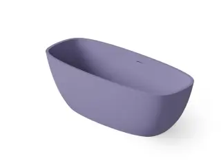 Dea Design Soul Ванна из Solid Surface отдельностоящая 170x72 см, цвет: lilac DD8630 1700 14
