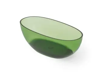 Dea Design Nature Ванна из Glasstech отдельностоящая 165x80 см, цвет: emerald DD8628 1650 R3