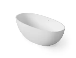 Dea Design Nature Ванна из Solid Surface отдельностоящая 165x80 см, цвет: white DD8628 1650 18