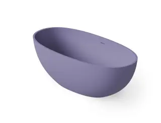 Dea Design Nature Ванна из Solid Surface отдельностоящая 155x75 см, цвет: lilac DD8628 1550 14