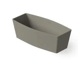 Dea Design Soul Ванна из Solid Surface отдельностоящая 170x78 см, цвет: light grey DD8618 1700 4