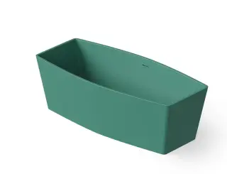 Dea Design Soul Ванна из Solid Surface отдельностоящая 170x78 см, цвет: green DD8618 1700 10
