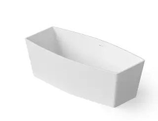 Dea Design Soul Ванна из Solid Surface отдельностоящая 170x78 см, цвет: white DD8618 1700 18