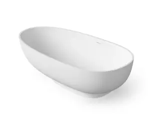 Dea Design Modern Ванна из Solid Surface отдельностоящая 180x94 см, цвет: white DD8616 1800 18