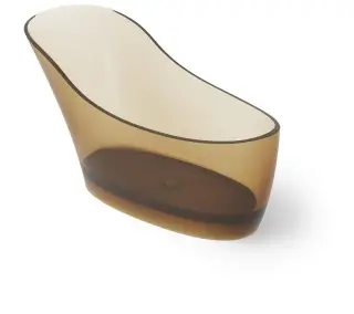 Dea Design Elegant Ванна из Glasstech отдельностоящая 169x75 см, цвет: classic green DD8613 1690 R6