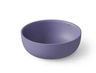 Dea Design Round Ванна из Solid Surface отдельностоящая 135x135 см, цвет: lilac DD8612 1350 14
