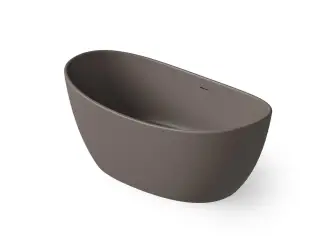 Dea Design Elegant Ванна из Solid Surface отдельностоящая 163x85 см, цвет: grey brown DD8611 1630 6