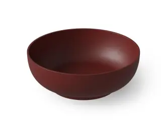 Dea Design Round Ванна из Solid Surface отдельностоящая 150x150 см, цвет: red wine DD8610 1500 17