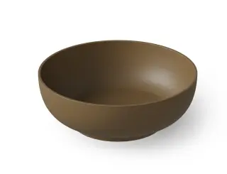 Dea Design Round Ванна из Solid Surface отдельностоящая 150x150 см, цвет: dark camel DD8610 1500 1